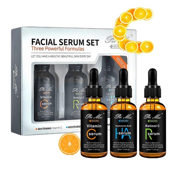 Set Serum Faciales X3 Vitamina Cahr (Dr-79305-Ec)