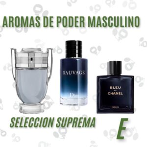 Trio De Perfumes E Aromas de Poder Masculino (Dr-58341-Ec)