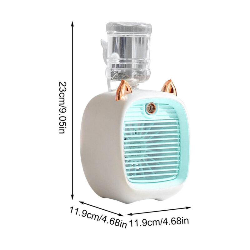 Mini Ventilador C Aire Refrigerado 2